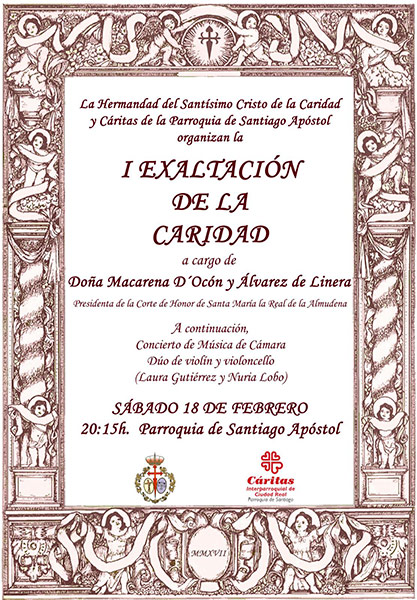 I EXALTACIÓN DE LA CARIDAD