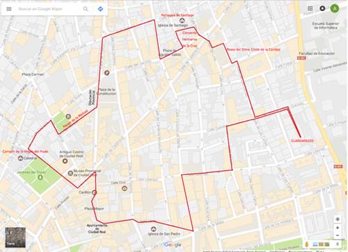 Itinerario Pasionaria de Santiago