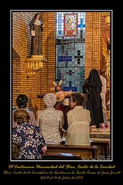 Stmo. Cristo de la Caridad en la capilla de la Residencia de Ancianos de Sta. María de Jesús Jornet.